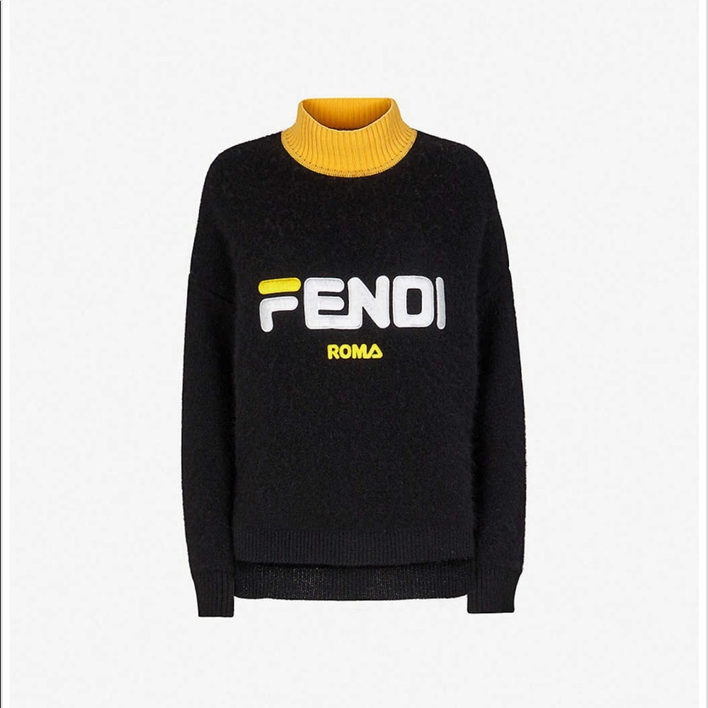 Fendi x Fila sweater turtleneck Limited Edition